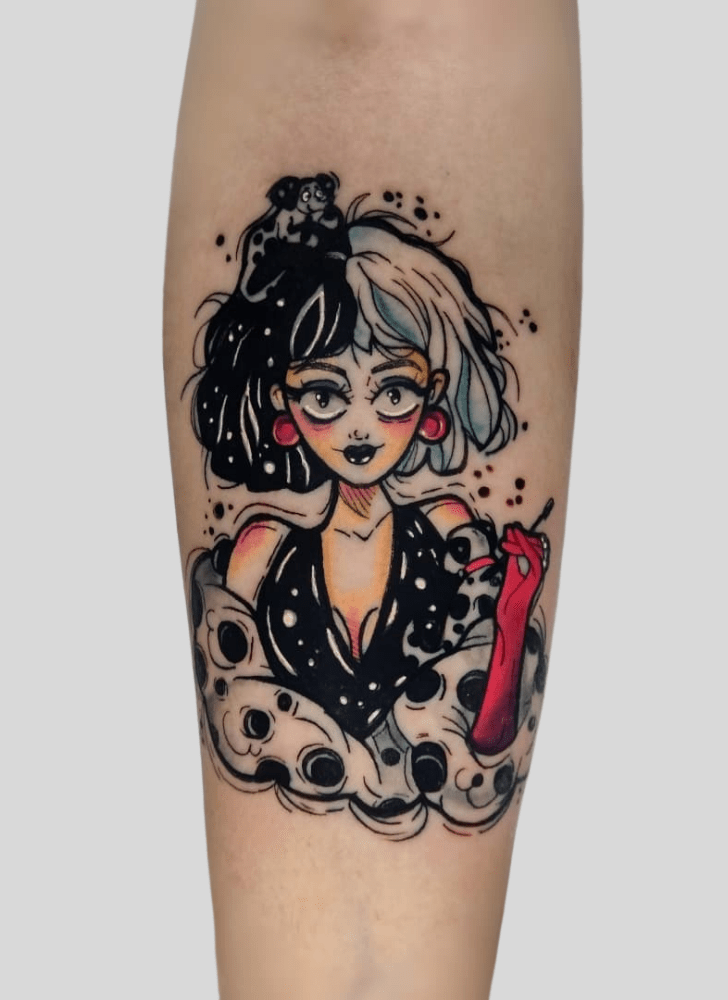 Cruella Tattoo Figure