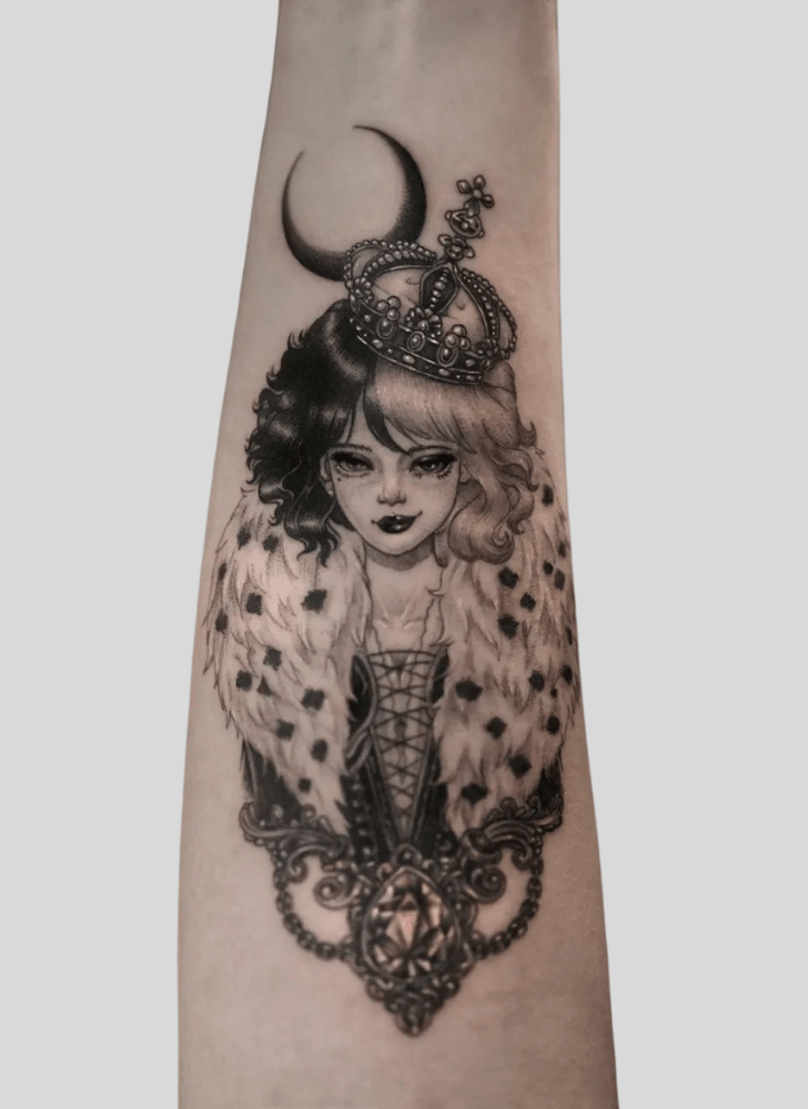 Cruella Tattoo Photograph