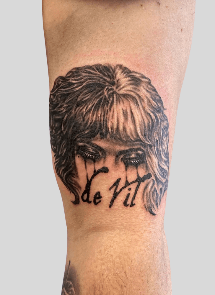 Cruella Tattoo Portrait