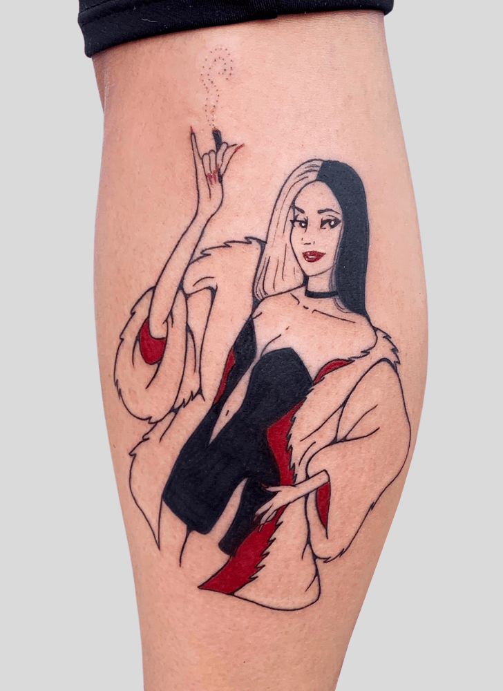 Cruella Tattoo Shot