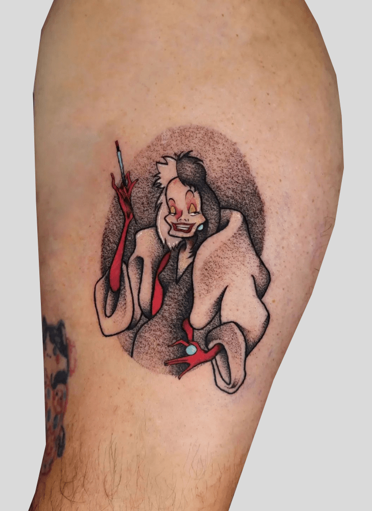 Cruella Tattoo Snapshot