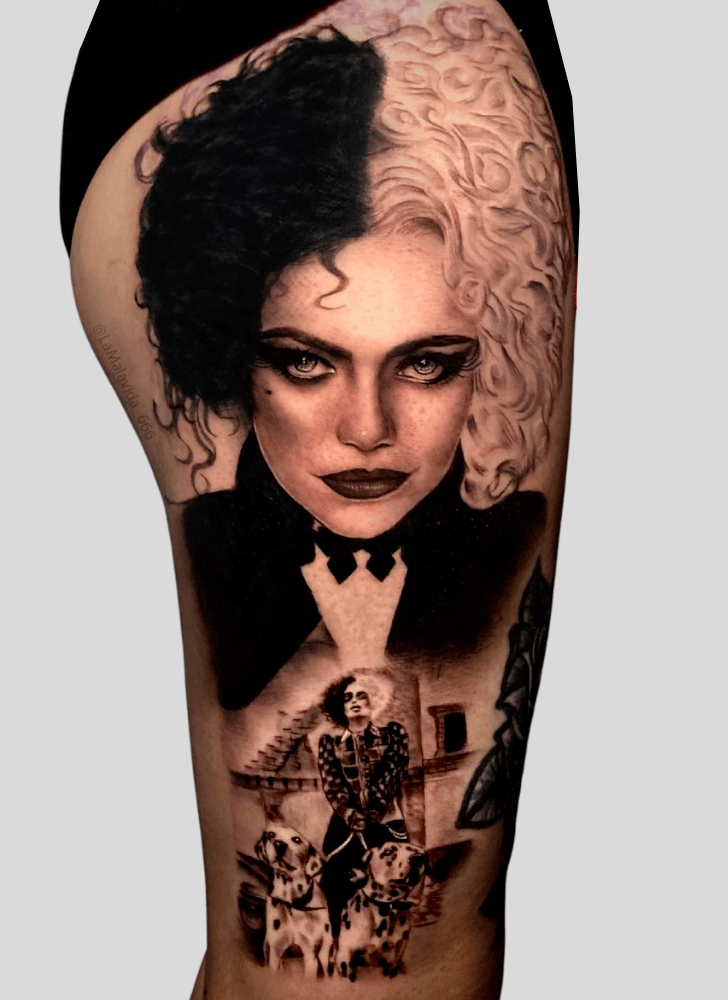 Cruella Tattoo Shot