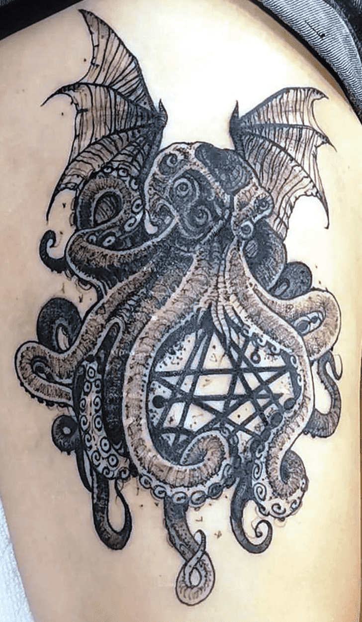 Cthulhu Tattoo Photograph