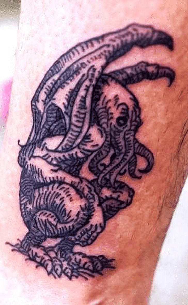 Cthulhu Tattoo Shot