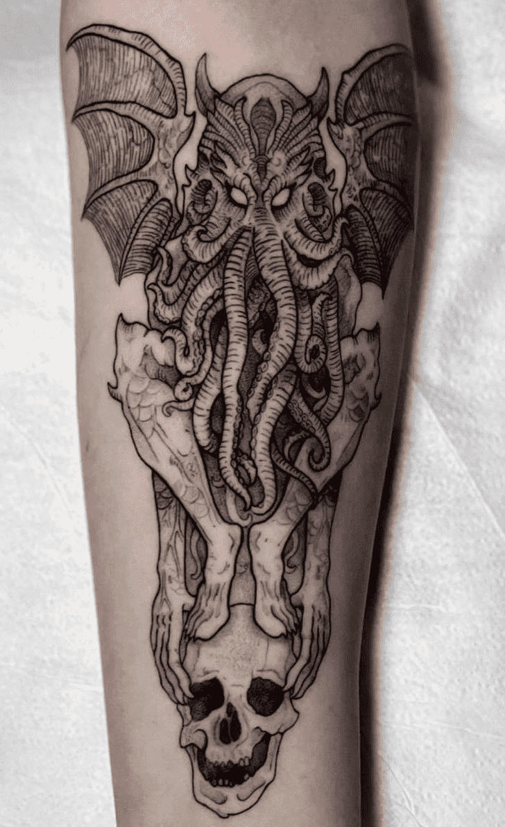 Cthulhu Tattoo Photograph