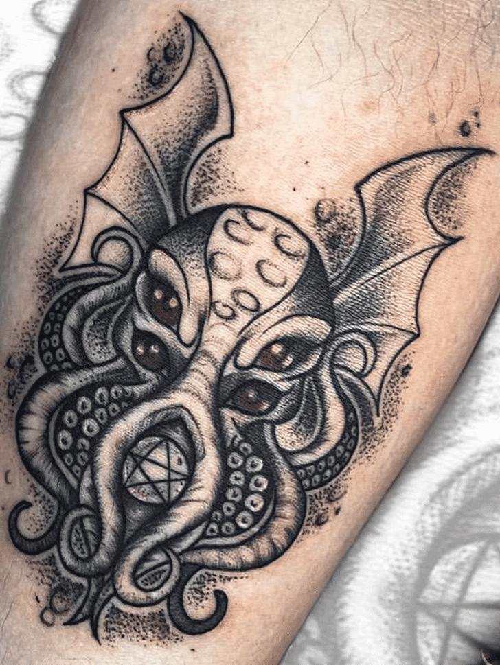 Cthulhu Tattoo Design Image