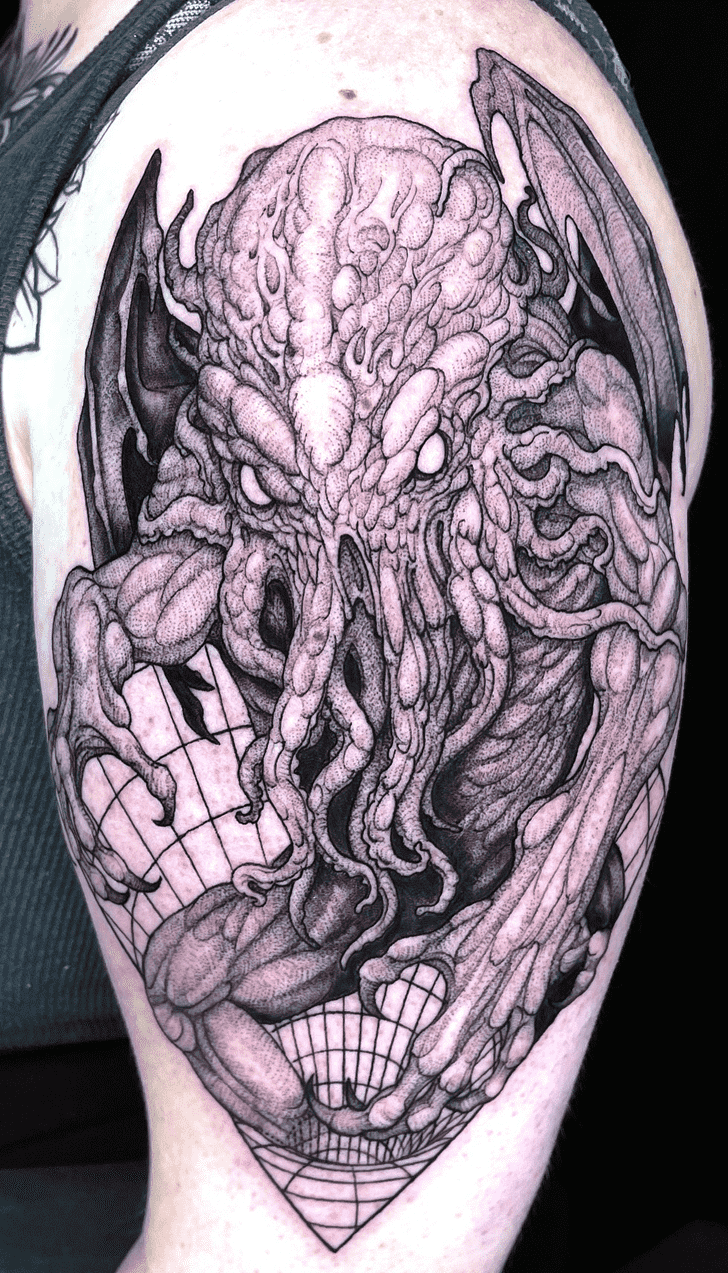 Cthulhu Tattoo Shot