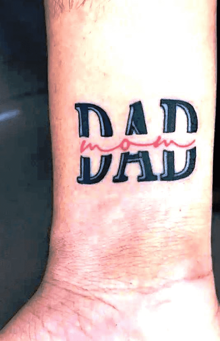 Dad Tattoo Photograph