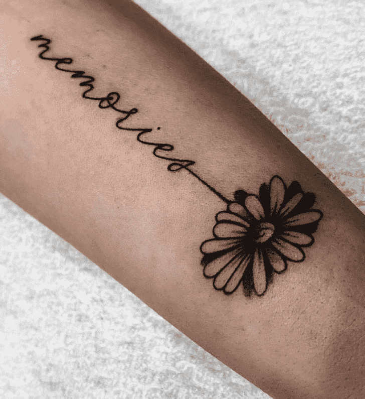 Daisy Tattoo Photo