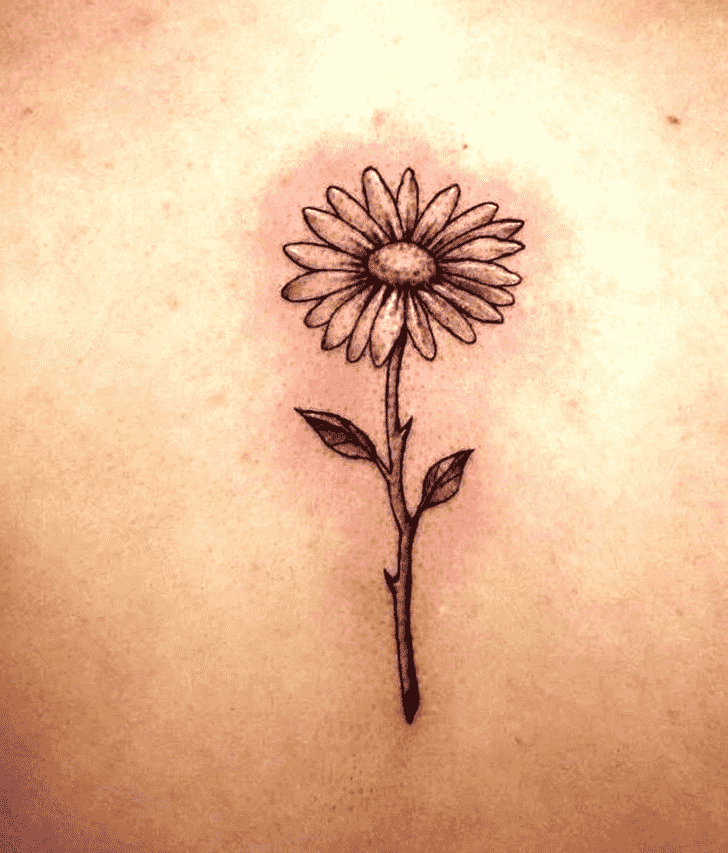 Daisy Tattoo Snapshot