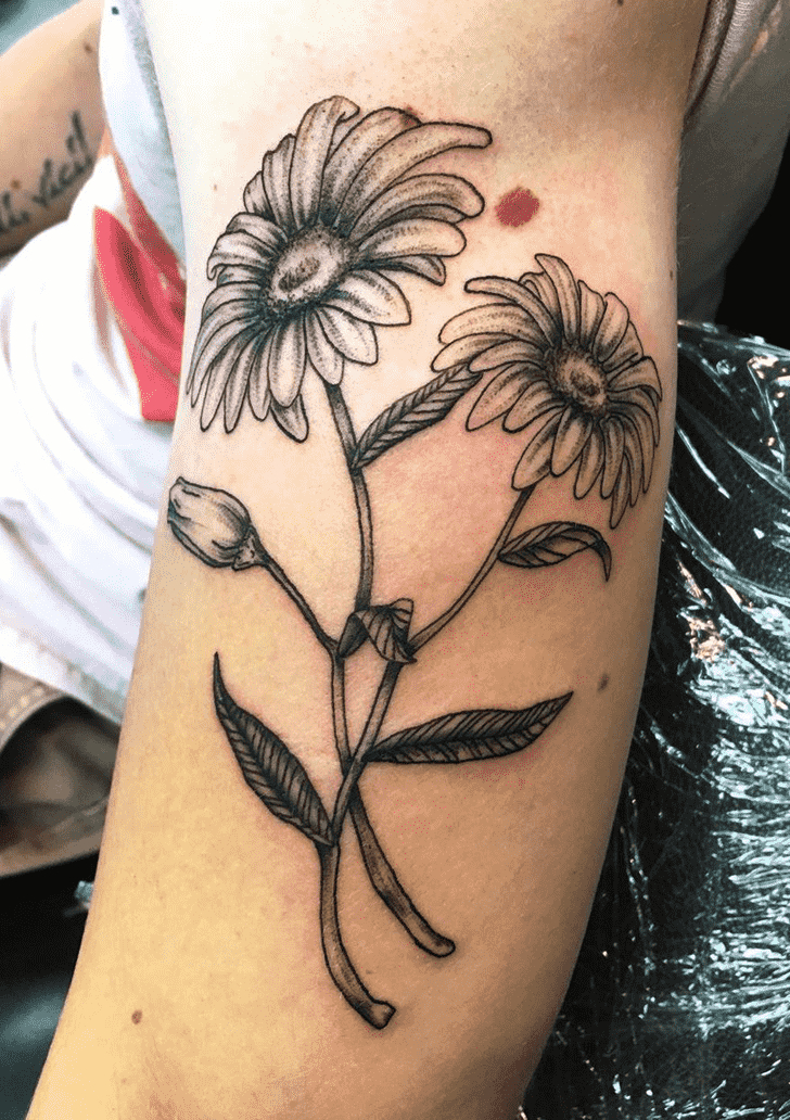 Daisy Tattoo Photograph