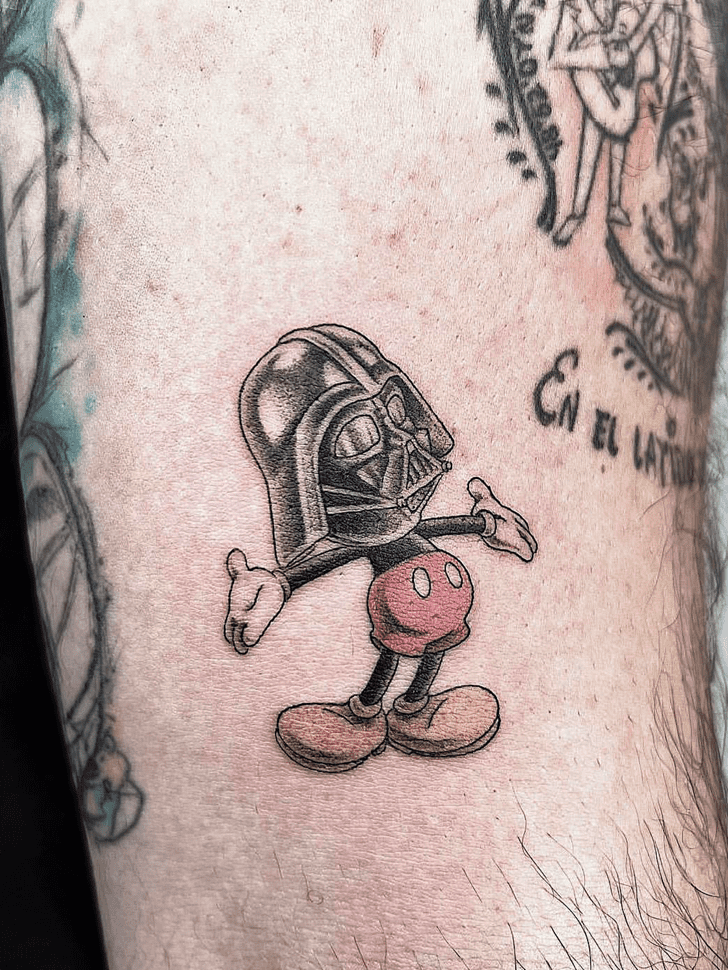 Darth Vader Tattoo Figure