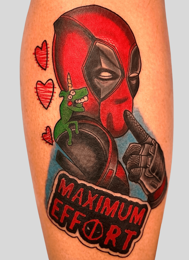 Deadpool Tattoo Design Image