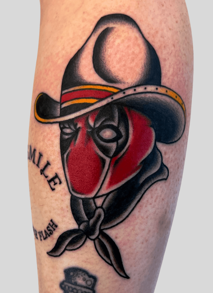 Deadpool Tattoo Portrait