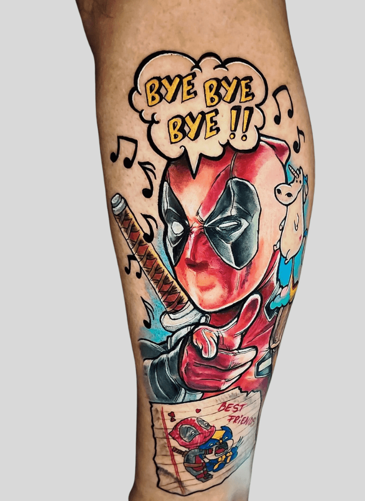 Deadpool Tattoo Photos