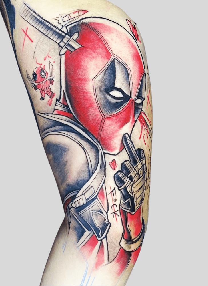 Deadpool Tattoo Photo