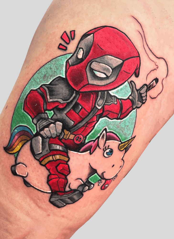 Deadpool Tattoo Photos