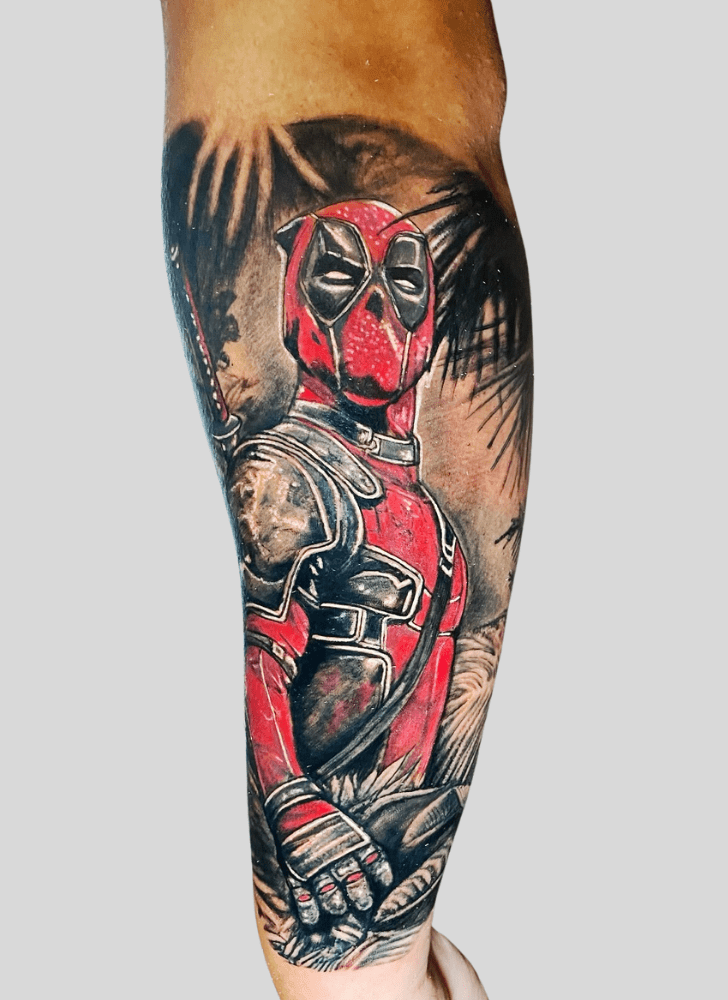 Deadpool Tattoo Portrait