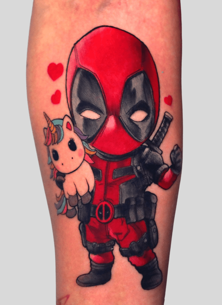 Deadpool Tattoo Ink