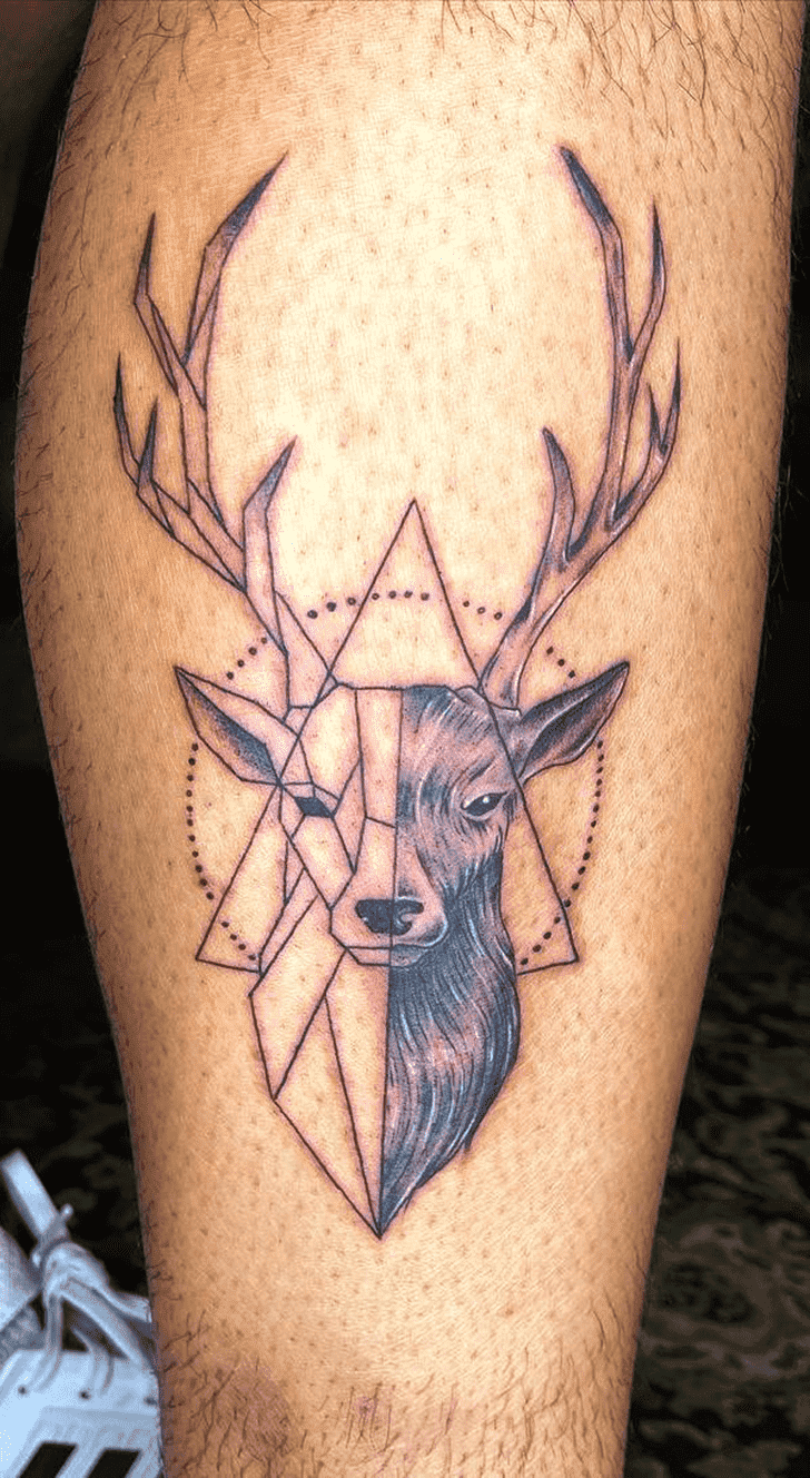 Deer Tattoo Design Image