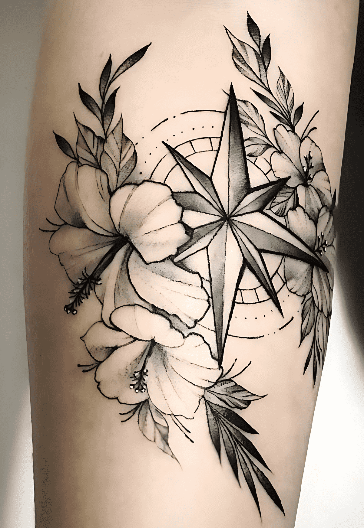 Delicate Flower Tattoo Picture