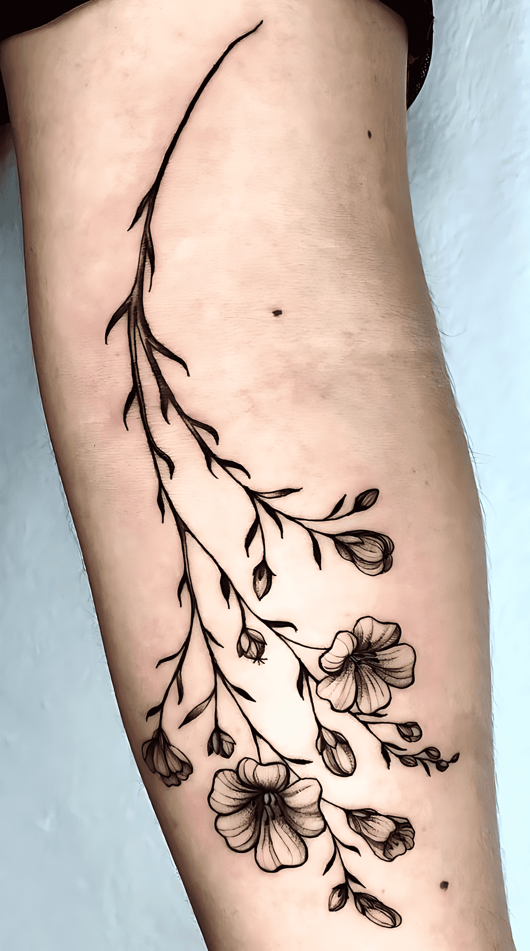 Delicate Flower Tattoo Picture