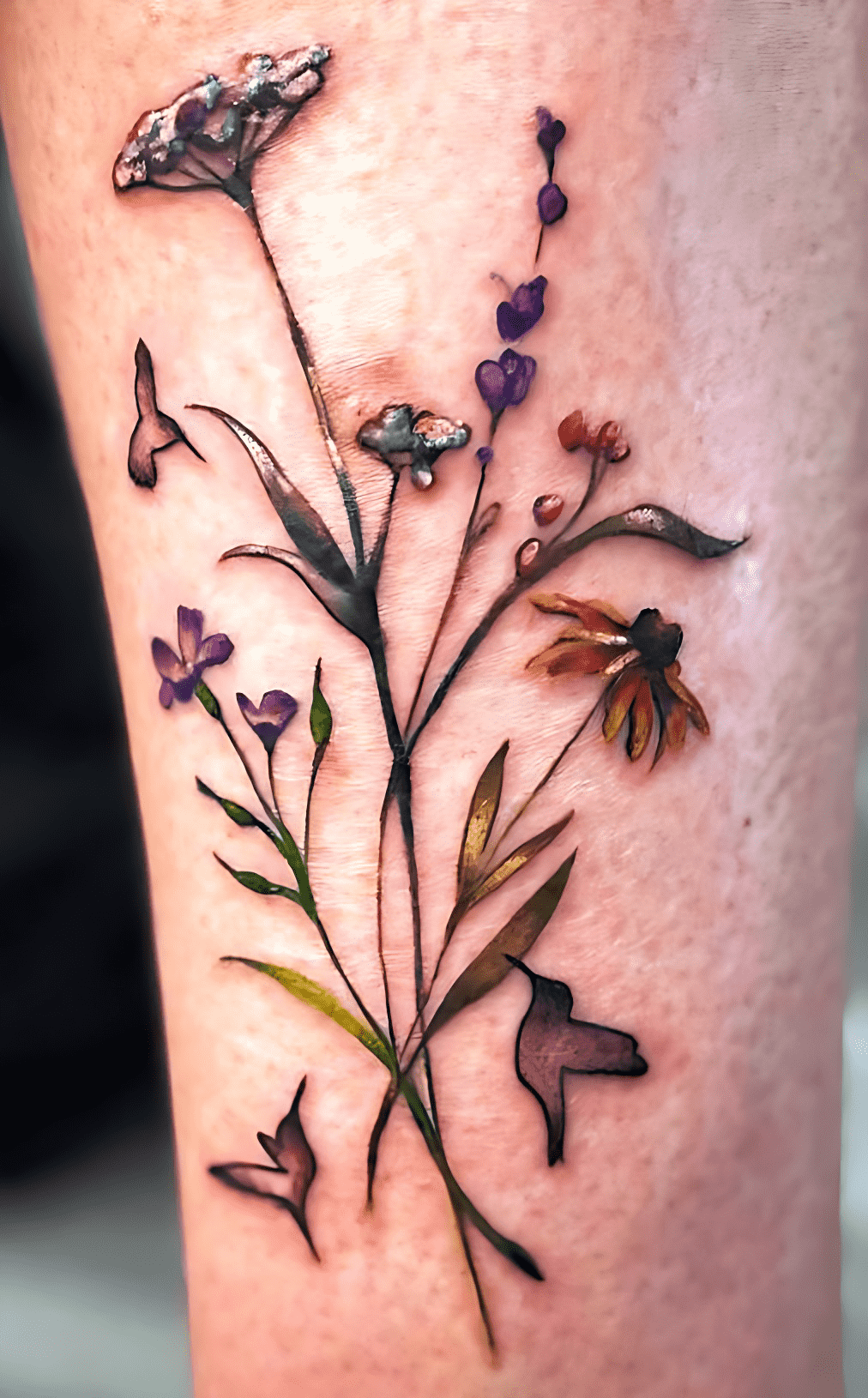 Delicate Flower Tattoo Picture