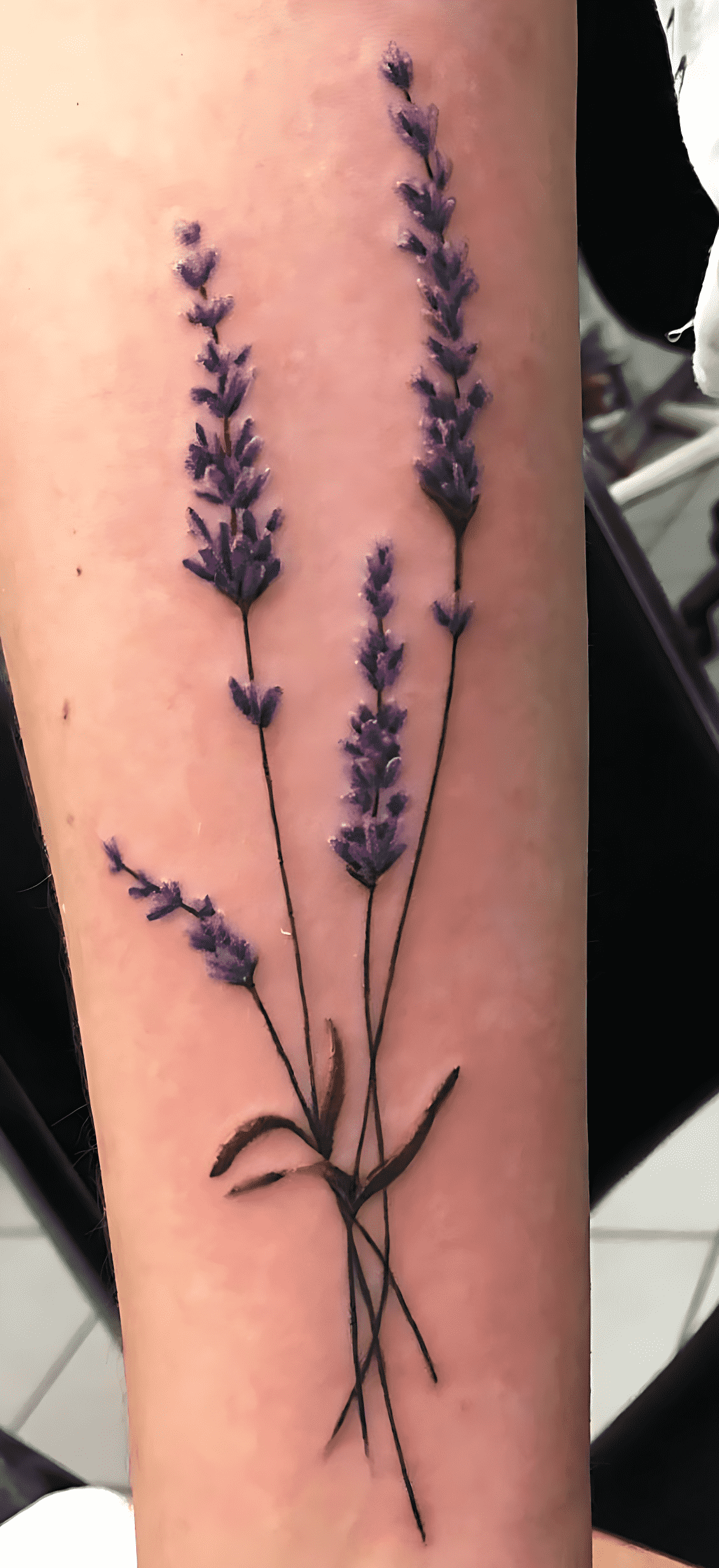 Delicate Flower Tattoo Photograph