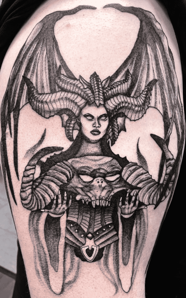 Demon Tattoo Ink