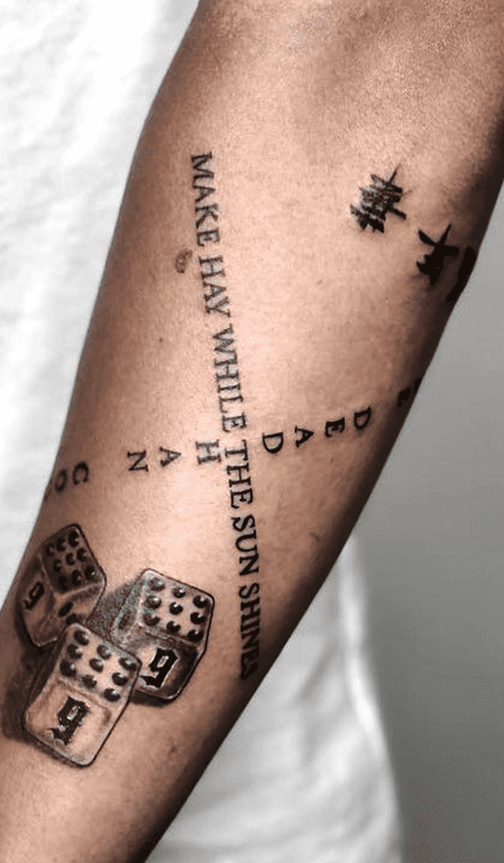 Dice Tattoo Picture