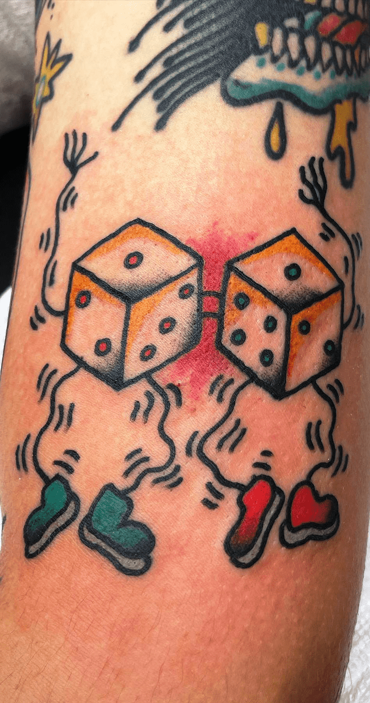 Dice Tattoo Photo