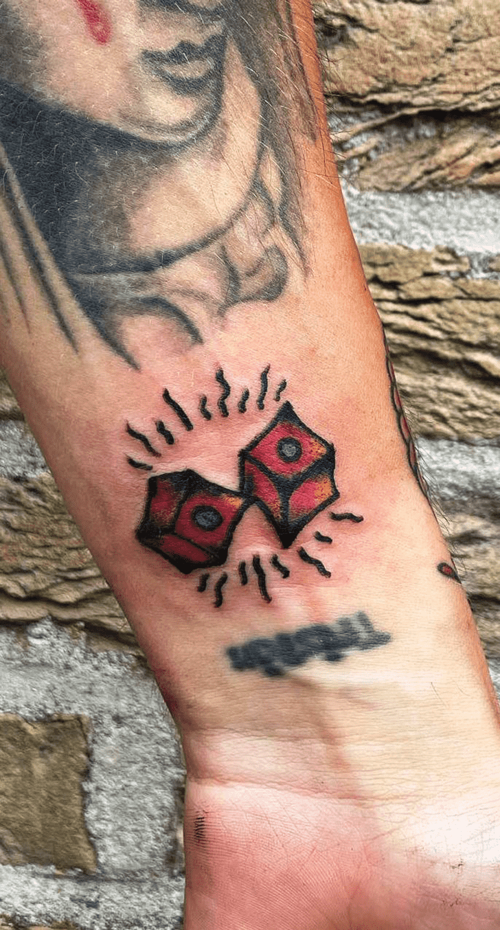 Dice Tattoo Photos