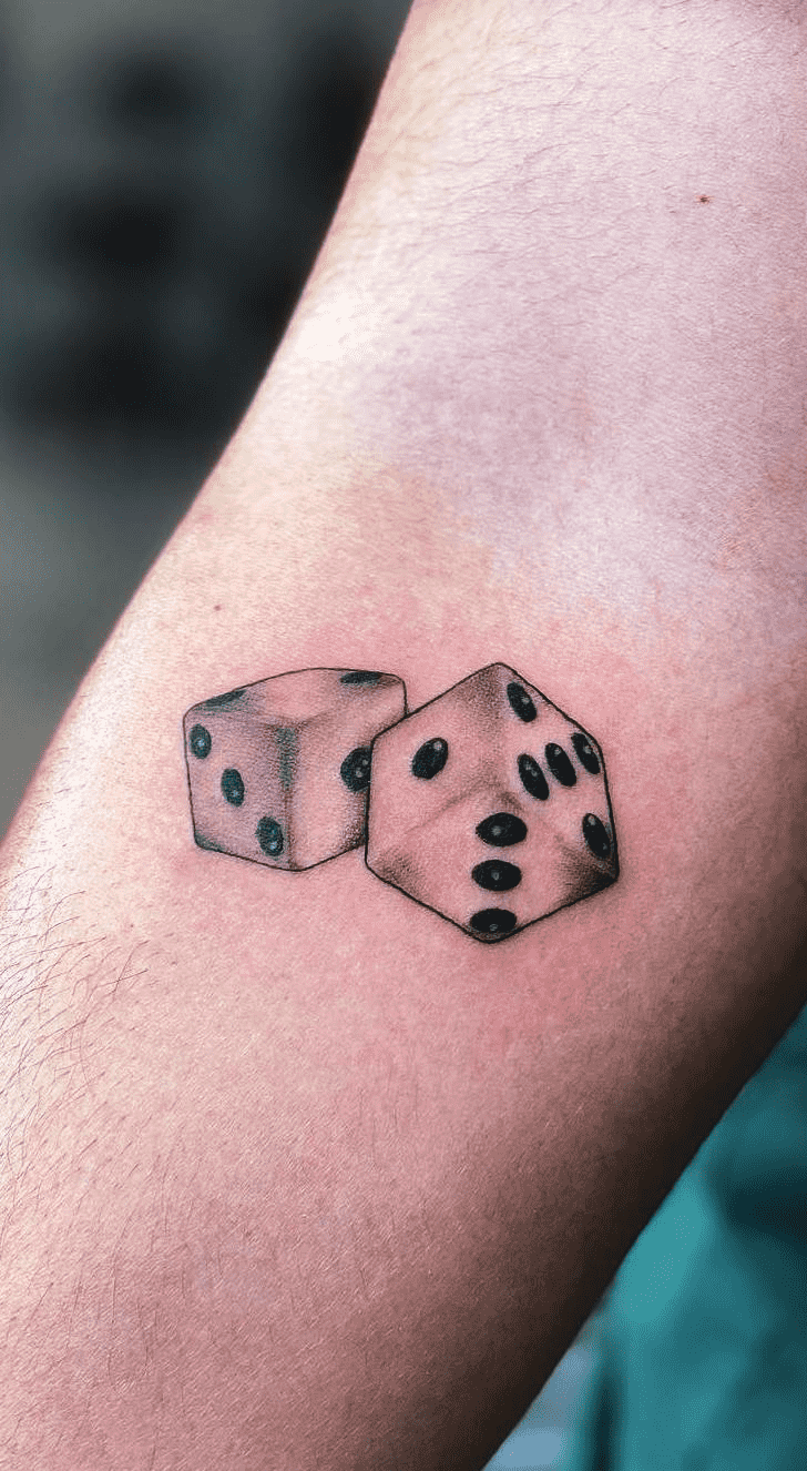 Dice Tattoo Photos