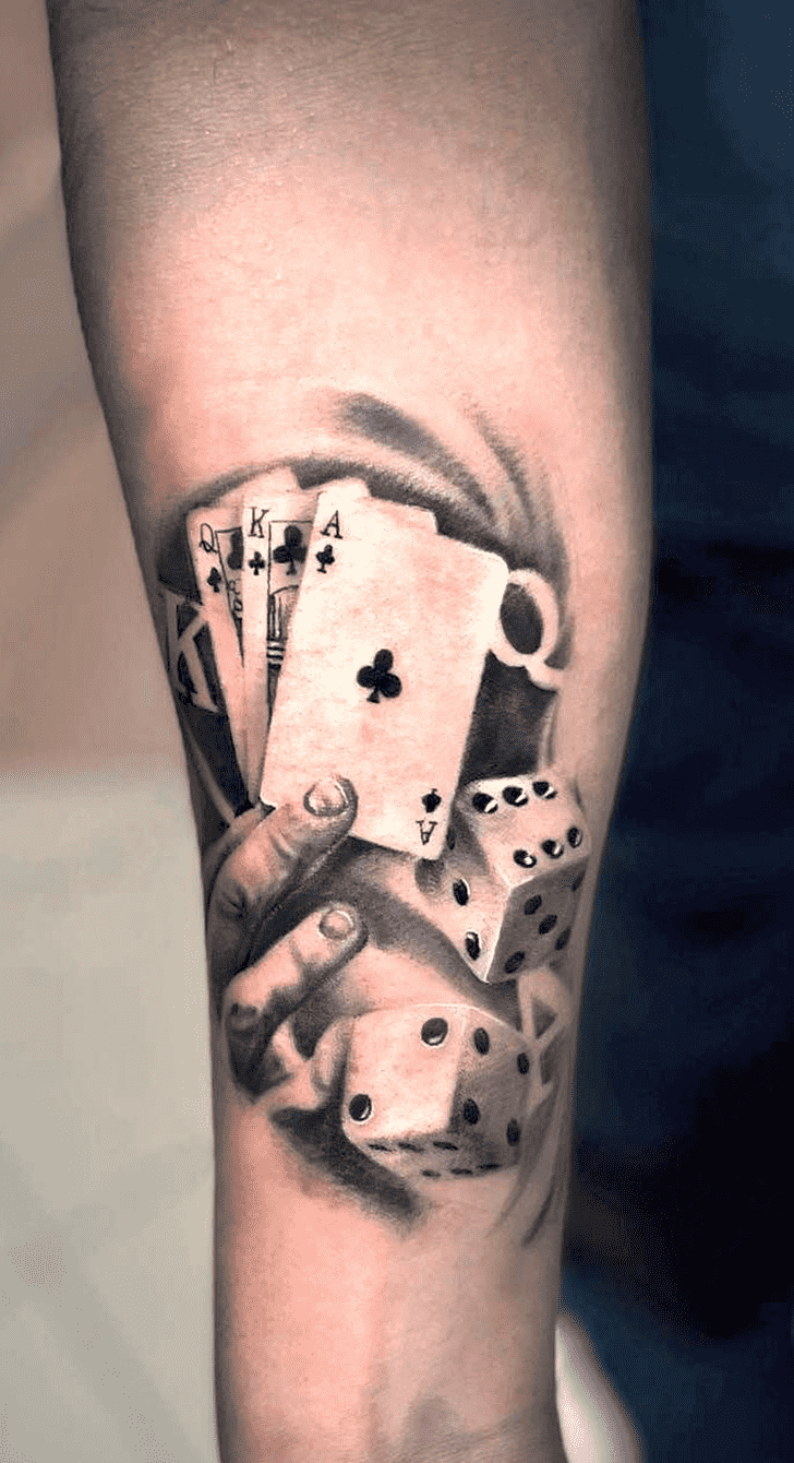 Dice Tattoo Figure