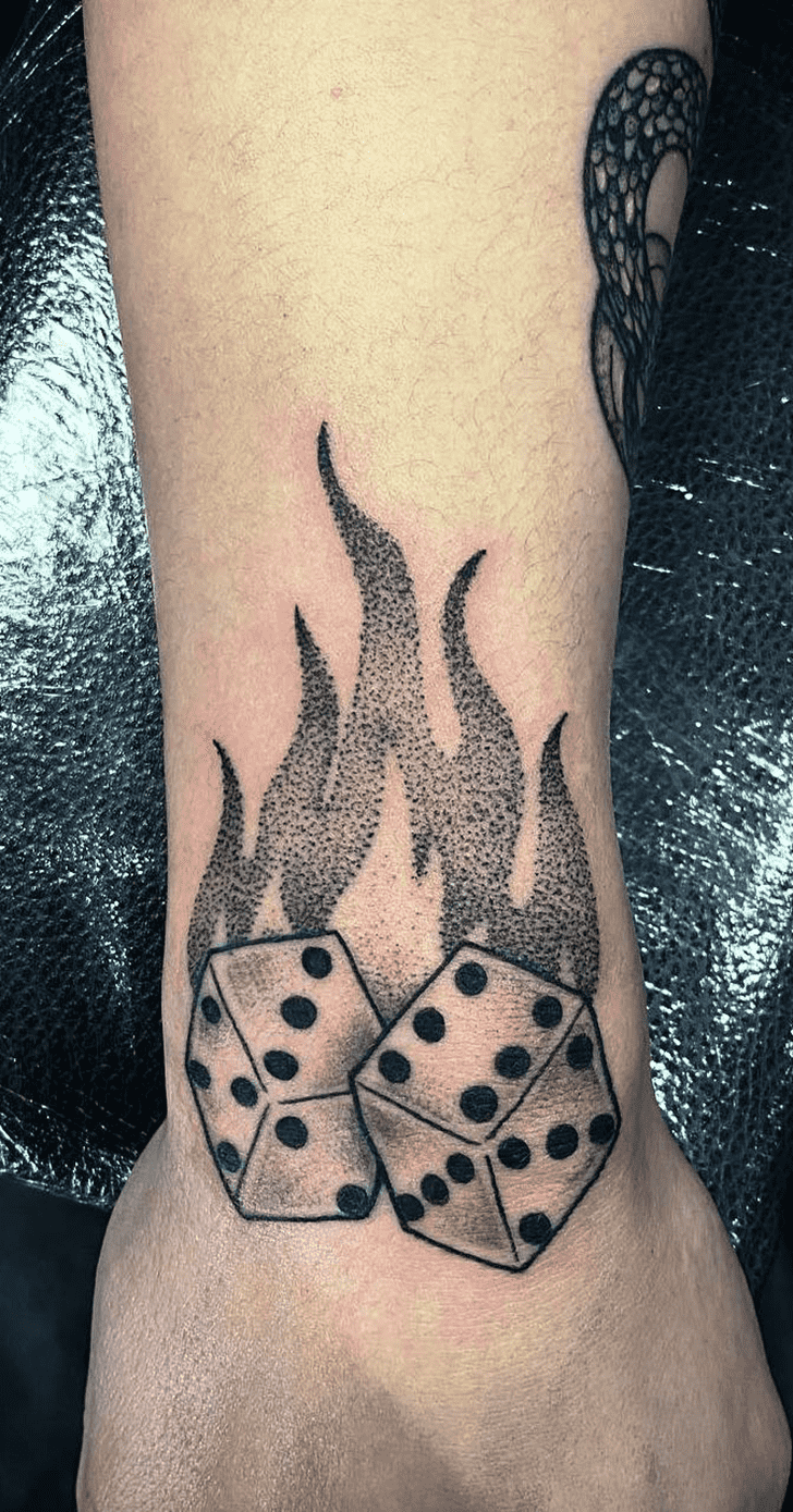 Dice Tattoo Ink