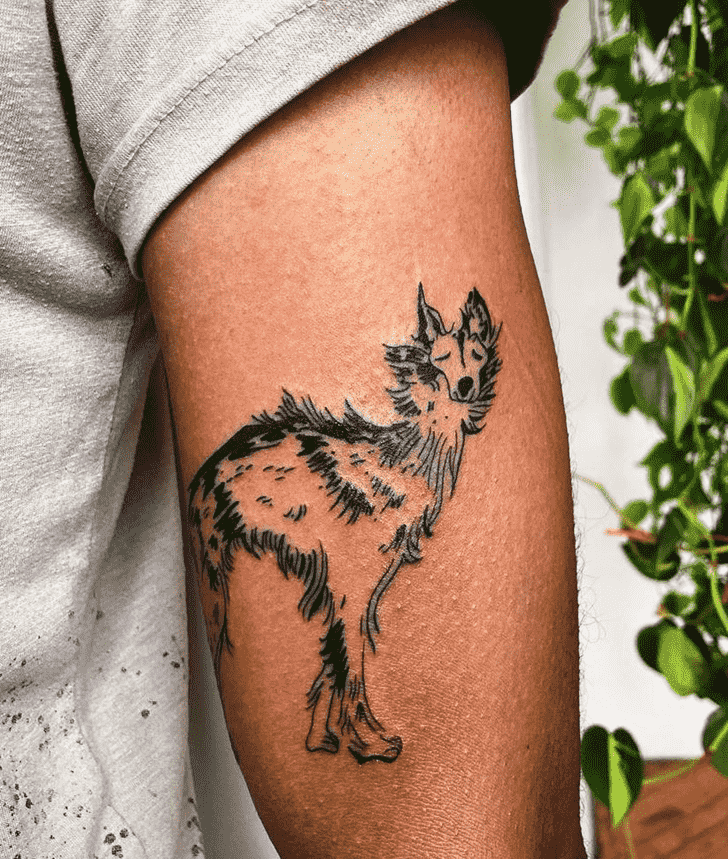 Dog Tattoo Portrait