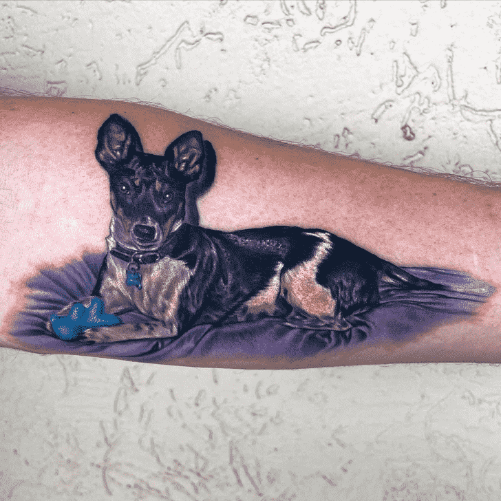 Dog Tattoo Ink