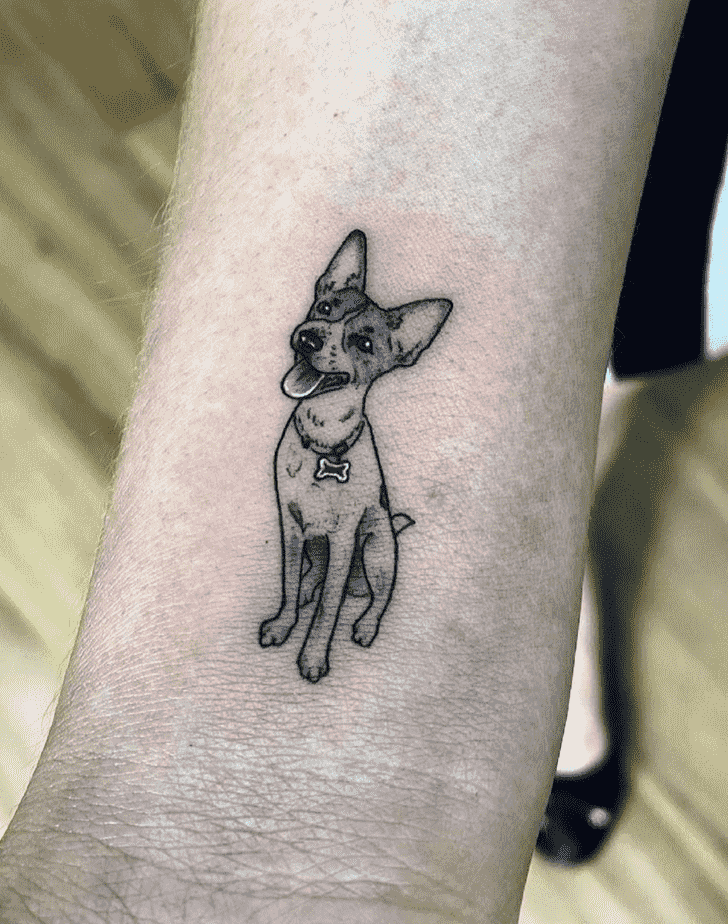 Dog Tattoo Figure