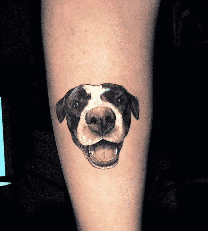 Dog Tattoo Portrait