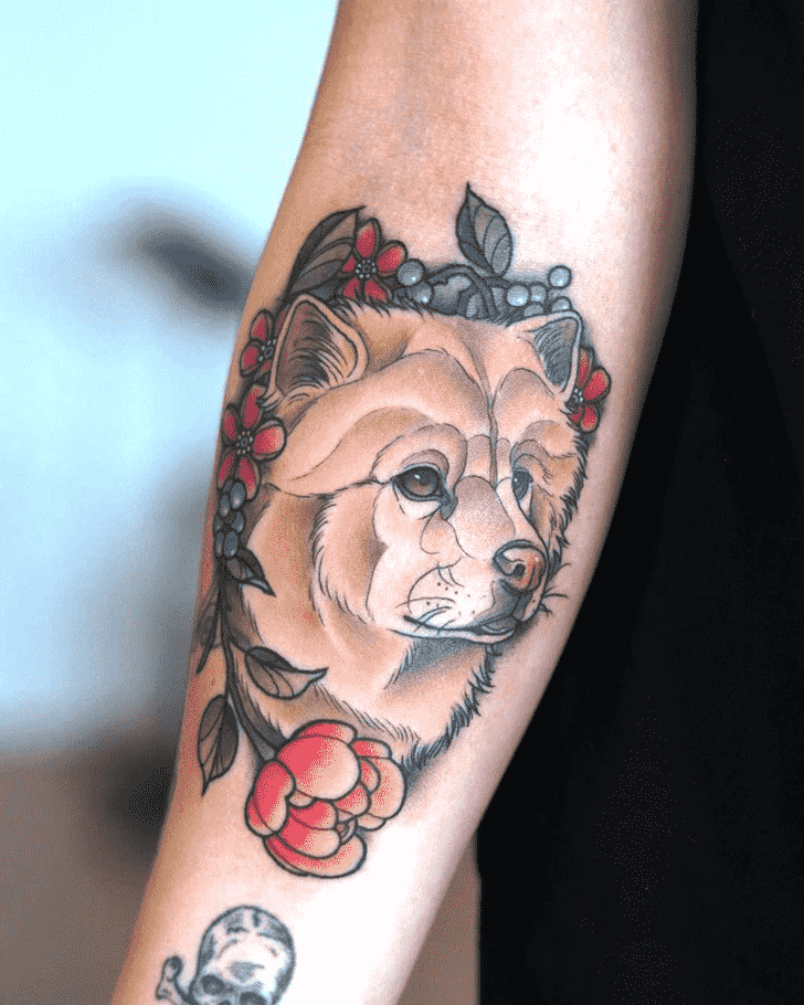 Dog Tattoo Shot