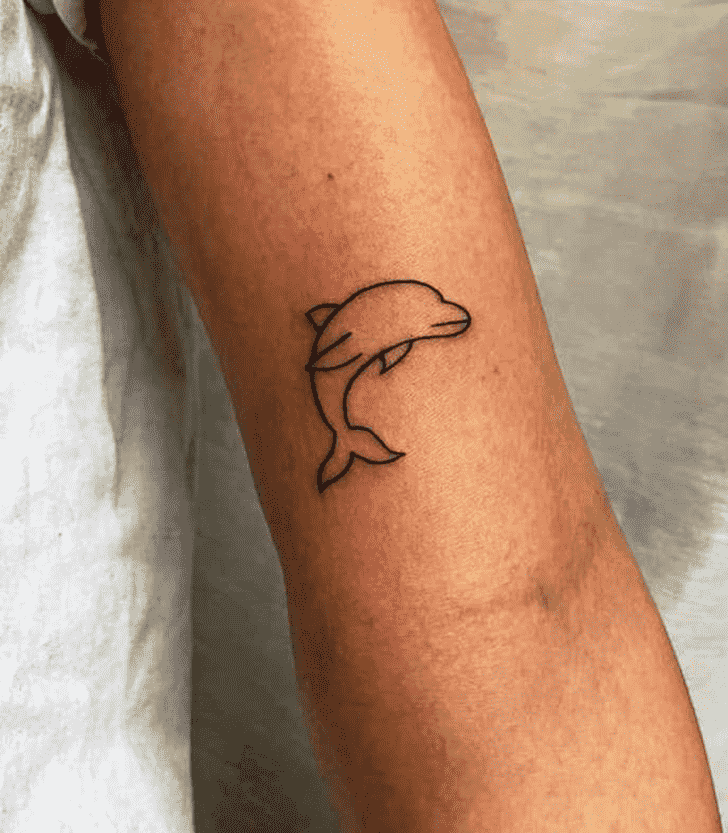 Dolphin Tattoo Photograph
