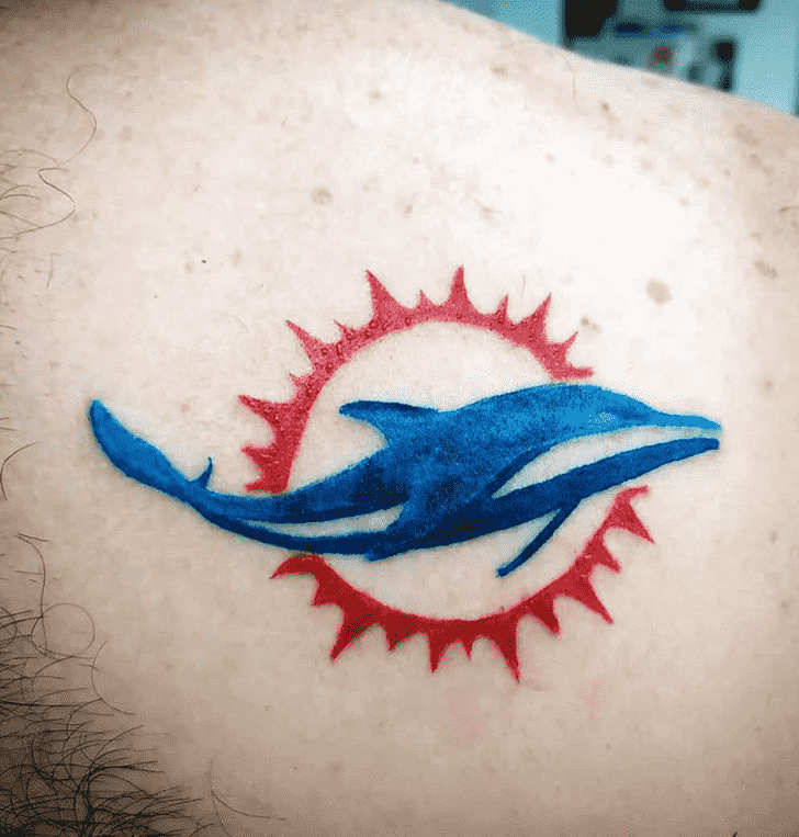 Dolphin Tattoo Figure