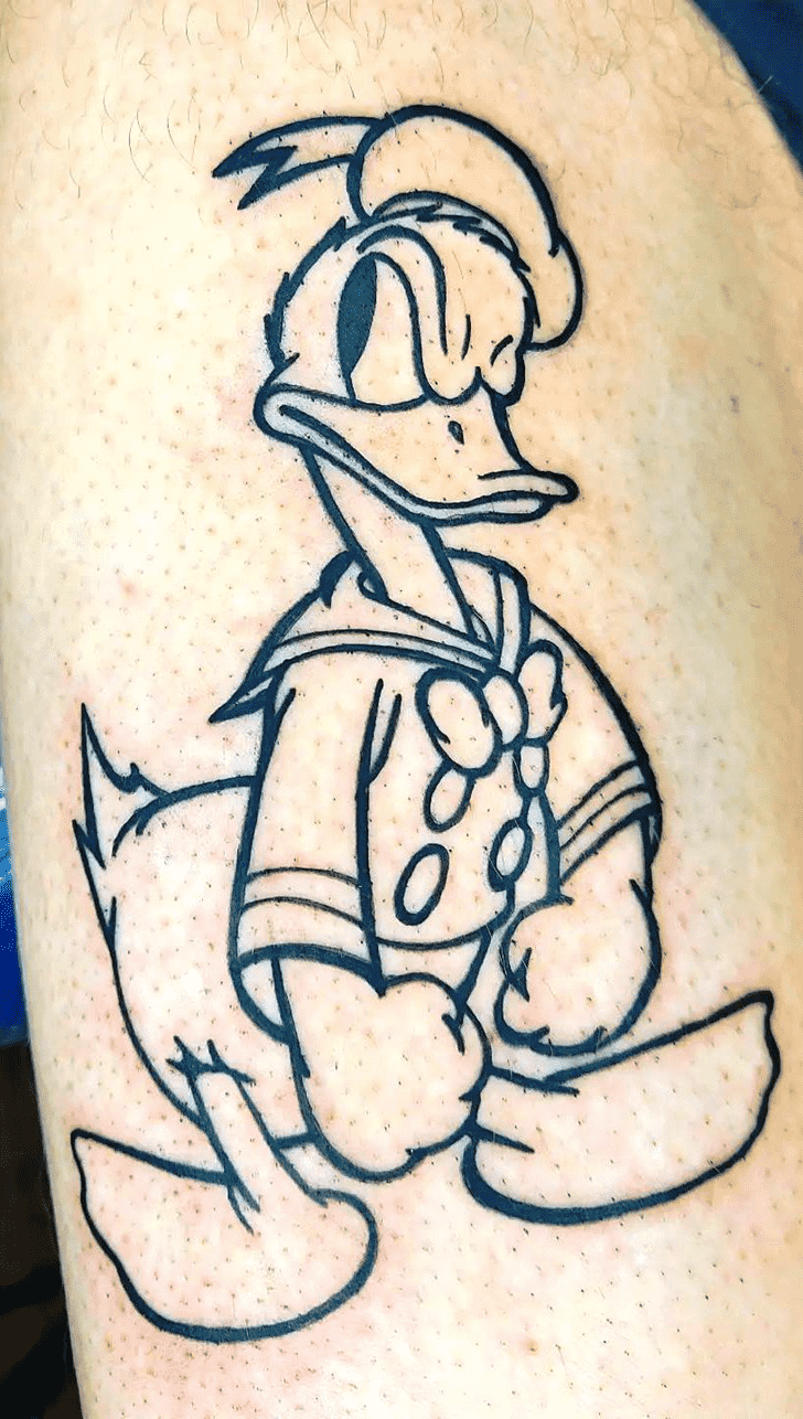 Donald Duck Tattoo Ink