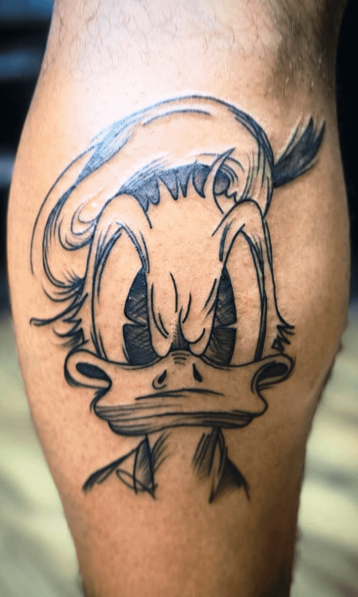 Donald Duck Tattoo Design Image