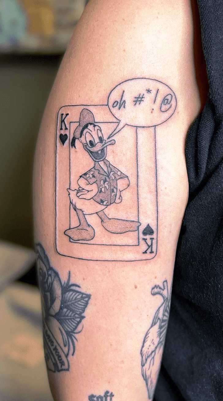 Donald Duck Tattoo Ink