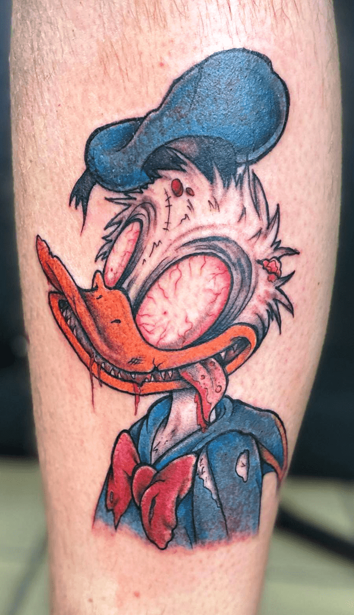 Donald Duck Tattoo Photos