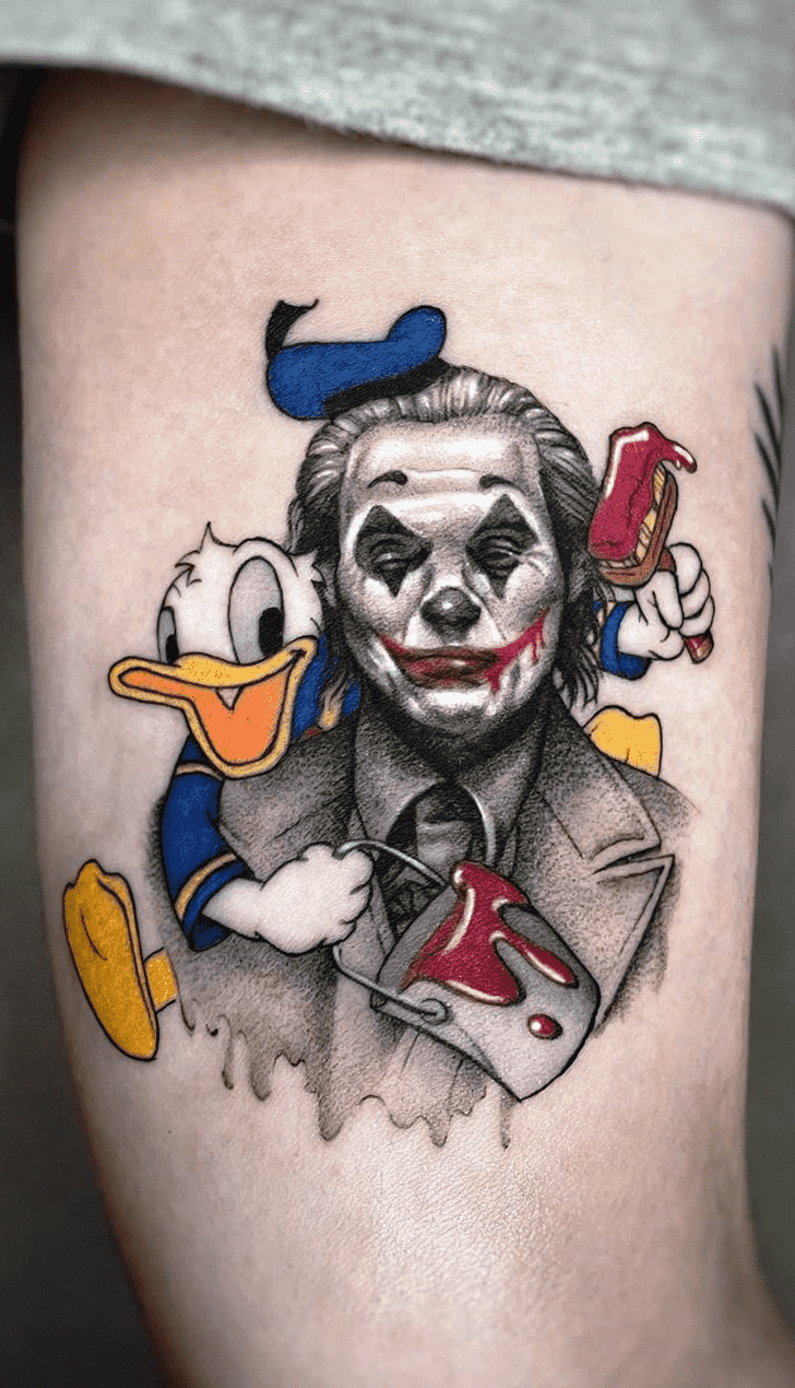 Donald Duck Tattoo Ink