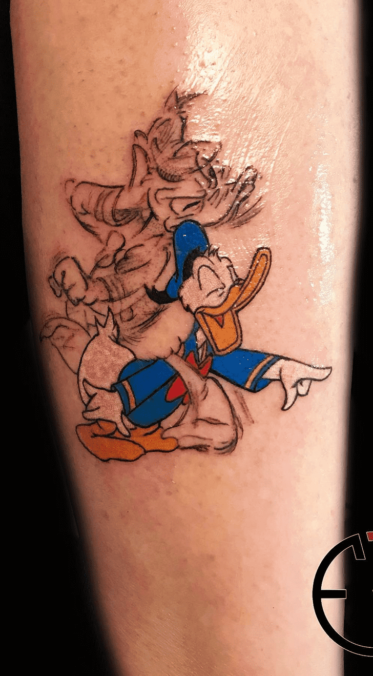 Donald Duck Tattoo Snapshot