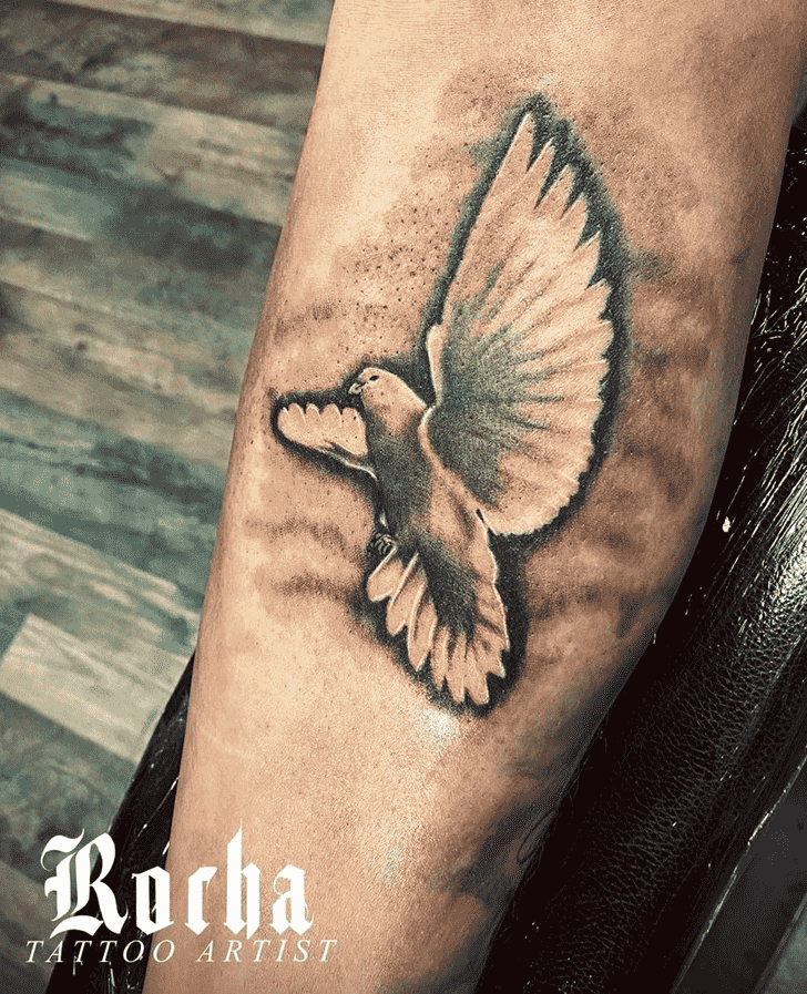 Dove Tattoo Photograph