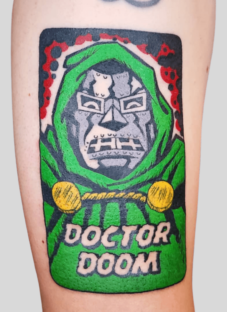 Doctor Doom Tattoo Design Image